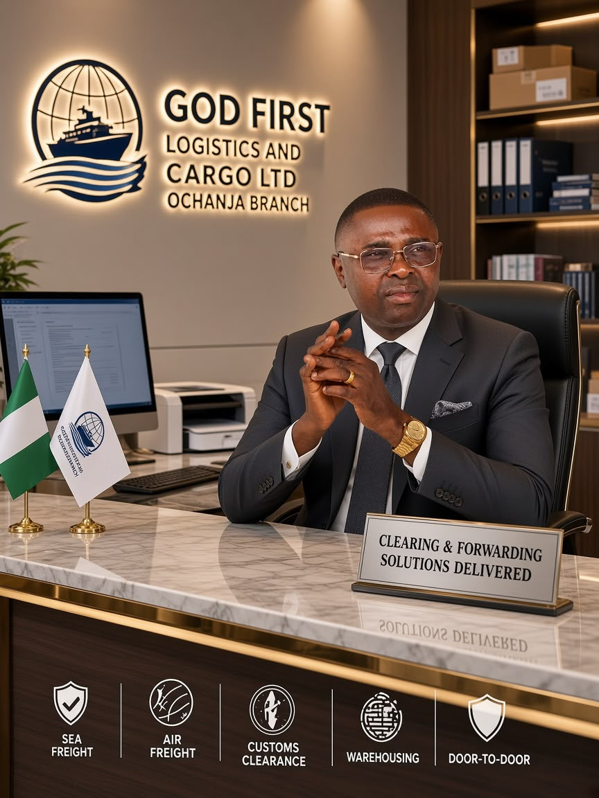 God First Logistics clearing and forwarding office